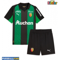RC Lens Auswärts Trikotsatz Kinder 2025-26 Kurzarm (+ Kurze Hosen)